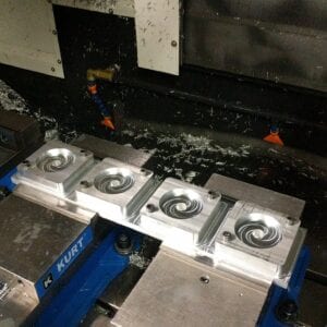 CNC Machined custom aluminum beam part for gantry crane